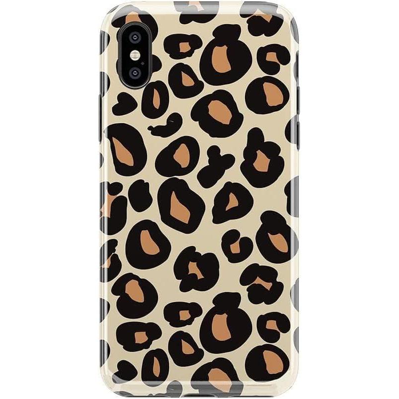 imageCasely iPhone Xs Max Case  Rad Dad  80s Colorblock  Classic Ultra Slim DesignInto the Wild  Leopard
