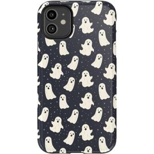 Casely iPhone 11 Case | Cowgirl Canyon | FashionPass x Casely | Essential Slim Dual-Layer Protective Design(All Boos No Bite | Friendly Ghost)