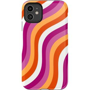 Casely iPhone 11 Case | Cowgirl Canyon | FashionPass x Casely | Essential Slim Dual-Layer Protective Design(All for Love | Pride)