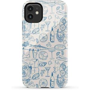 Casely iPhone 11 Case | Cowgirl Canyon | FashionPass x Casely | Essential Slim Dual-Layer Protective Design(Amalfi Aperitivo | Dolce Vita)