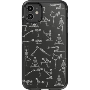 Casely iPhone 11 Case | Cowgirl Canyon | FashionPass x Casely | Essential Slim Dual-Layer Protective Design(Corpse Pose | Skeleton Yoga)