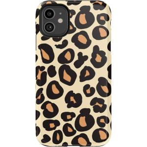 Casely iPhone 11 Case | Cowgirl Canyon | FashionPass x Casely | Essential Slim Dual-Layer Protective Design(Into the Wild | Leopard Print)