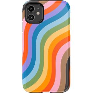 Casely iPhone 11 Case | Cowgirl Canyon | FashionPass x Casely | Essential Slim Dual-Layer Protective Design(Love for All | Rainbow Pride)