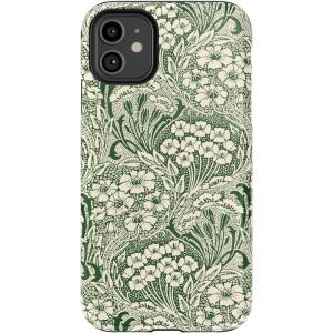 Casely iPhone 11 Case | Cowgirl Canyon | FashionPass x Casely | Essential Slim Dual-Layer Protective Design(Mystic Meadow | Green Gardens)