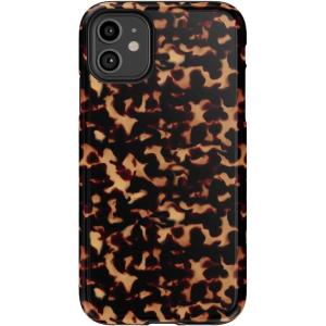 Casely iPhone 11 Case | Cowgirl Canyon | FashionPass x Casely | Essential Slim Dual-Layer Protective Design(Shell Shocked | Tortoise Print)