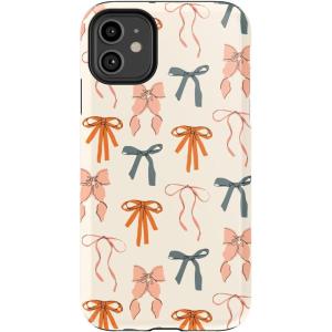 Casely iPhone 11 Case | Gourdy Girlie | Harvest Bows | Essential Slim Dual-Layer Protective Design