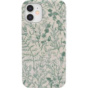 Casely iPhone 11 Case | Into The Wild | Black Leopard | Classic Ultra Slim Design(Sage Garden | Green Floral Case)