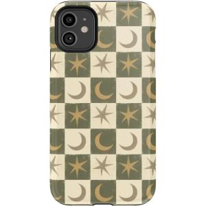 Casely iPhone 11 Case | Mystic Moonstar | Green Celestial | Essential Slim Dual-Layer Protective Design