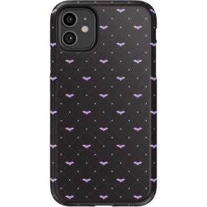 Casely iPhone 11 Case | Such a Battie | Purple Bats | Essential Slim Dual-Layer Protective Design