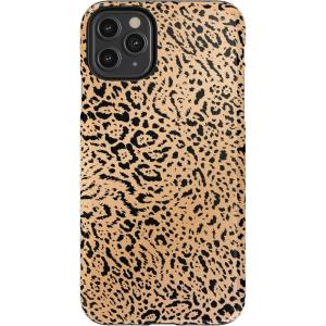 Casely iPhone 11 Pro Max Case | Dark Fantasy | Contrast Floral | Essential Slim Dual-Layer Protective Design(Born to Be Wild | Jaguar Print)