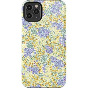 Casely iPhone 11 Pro Max Case | Dark Fantasy | Contrast Floral | Essential Slim Dual-Layer Protective Design(Dream Garden | Cottagecore)