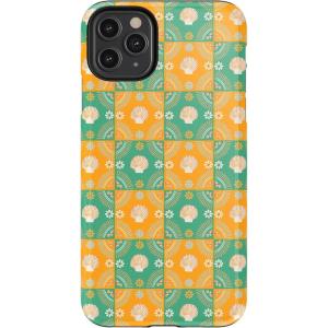 Casely iPhone 11 Pro Max Case | Dark Fantasy | Contrast Floral | Essential Slim Dual-Layer Protective Design(Sea La Vie | Dippin’ Daisy’s Tropical Vaca)