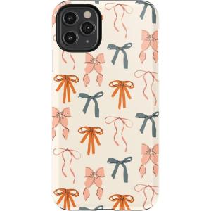 Casely iPhone 11 Pro Max Case | Gourdy Girlie | Harvest Bows | Essential Slim Dual-Layer Protective Design
