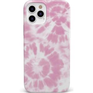 Casely iPhone 11 Pro Max Case | Here Comes The Sun | Colorblock Sunset | Classic Ultra Slim Design(Down for Whatever | Light Pink Tie Dye)