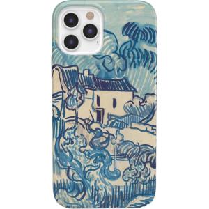 Casely iPhone 11 Pro Max Case | Here Comes The Sun | Colorblock Sunset | Classic Ultra Slim Design(Van Gogh | Landscape With Houses)