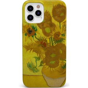 Casely iPhone 11 Pro Max Case | Here Comes The Sun | Colorblock Sunset | Classic Ultra Slim Design(Van Gogh | Sunflowers Floral)