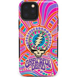 Casely iPhone 11 Pro Max Case | Totally Rad | Daisy Print Floral | Bold Protective Design(Grateful Dead | Art of Chaos | Skull)