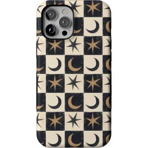 Casely iPhone 12 Pro Max Case | Mystic Moonstar | Black Celestial | Bold Protective Design | MagSafe Compatible Design