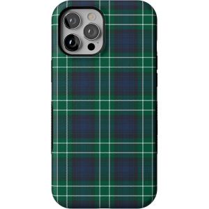 Casely iPhone 12 Pro Max Case | Spruce | Kitty and Vibe Holiday | Bold Protective Design | MagSafe Compatible Design