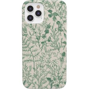 Casely iPhone 12/12 Pro Case | Deep Sea | Blue Marble | Classic Ultra Slim Design(Sage Garden | Green Floral Case)