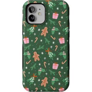 Casely iPhone 12/12 Pro Case | Everything Nice | Gingerbread | Bold Protective Design | MagSafe Compatible Design