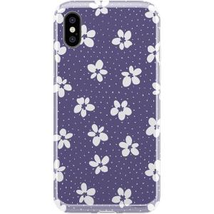 Casely iPhone Xs Max Case | Accept The Rose | Blooming Red Rose Floral | Classic Ultra Slim Design(Flower My World | Purple Mauve Floral)