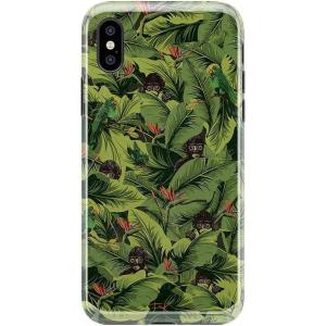 Casely iPhone Xs Max Case | Floral Forest | Navy Cherry Blossom Floral | Classic Ultra Slim Design(Sneaky Monkeys | Frida Kahlo Jungle Floral)