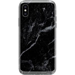 Casely iPhone Xs Max Case | Heart Throb | Endless Hearts | Classic Ultra Slim Design(Black Marble)