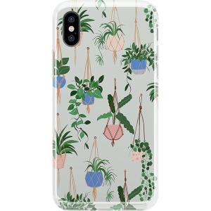 Casely iPhone Xs Max Case | Heart Throb | Endless Hearts | Classic Ultra Slim Design(Hanging Around | Potted Plants Floral)