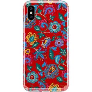 Casely iPhone Xs Max Case | Heart Throb | Endless Hearts | Classic Ultra Slim Design(Painted Flowers | Frida Kahlo Floral)