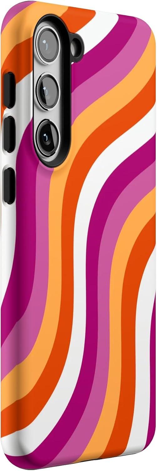 imageCasely Galaxy S23 Plus Case Cherry on Top Red Cherries Essential Slim DualLayer Protective DesignAll for Love Pride