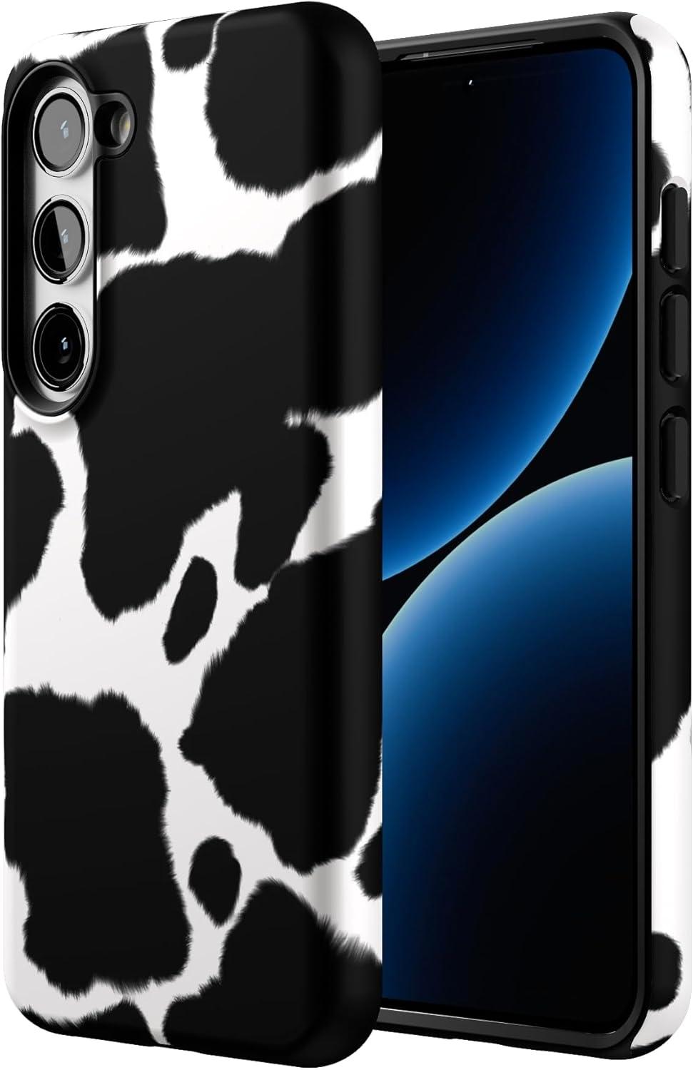 imageCasely Galaxy S23 Plus Case Cherry on Top Red Cherries Essential Slim DualLayer Protective DesignCurrent MOOd Cow Print