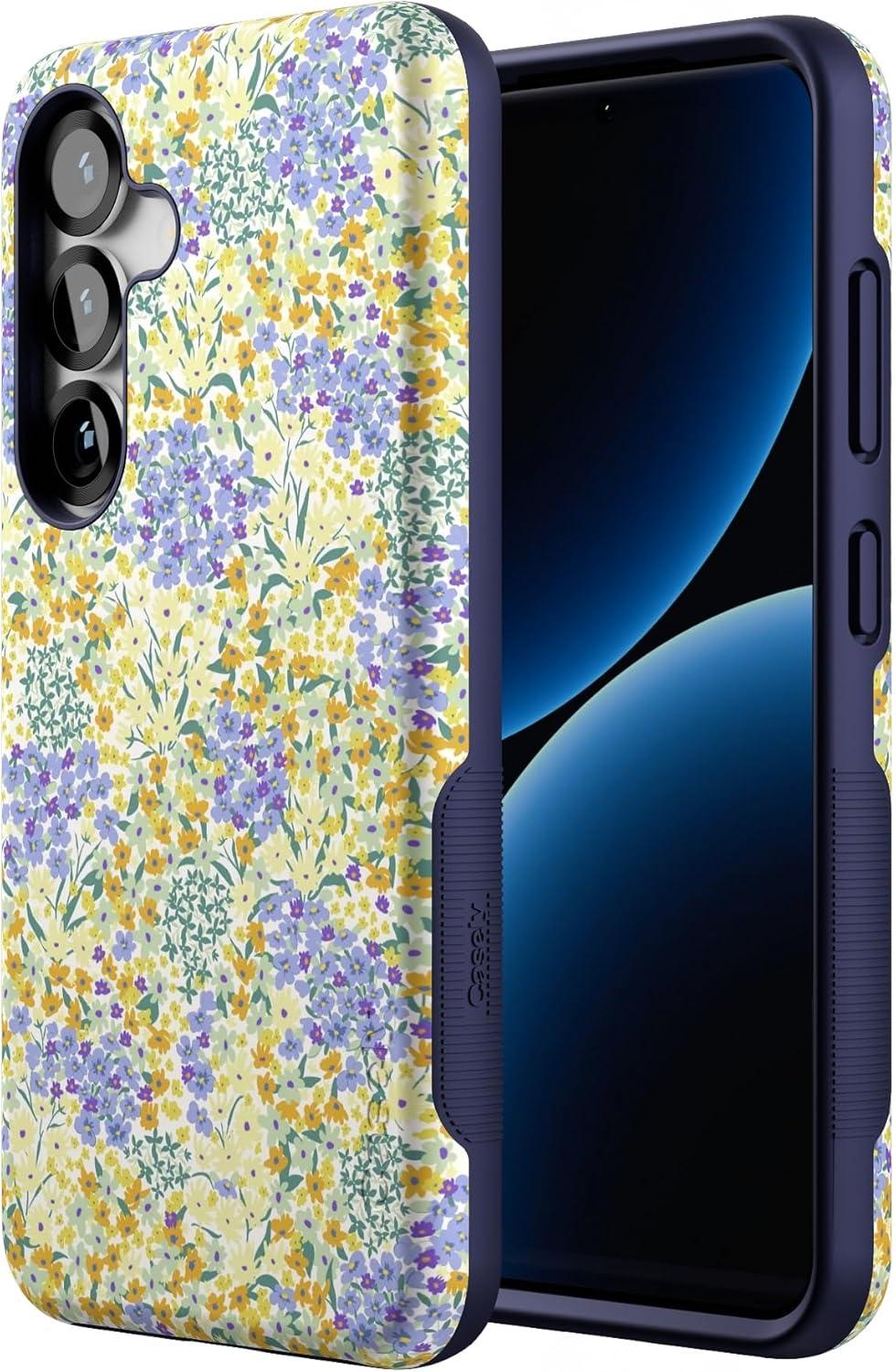 imageCasely Galaxy S25 Case  Hanging Around  Potted Plants Floral  Bold Protective Design  Compatible with MagSafeDream Garden  Cottagecore