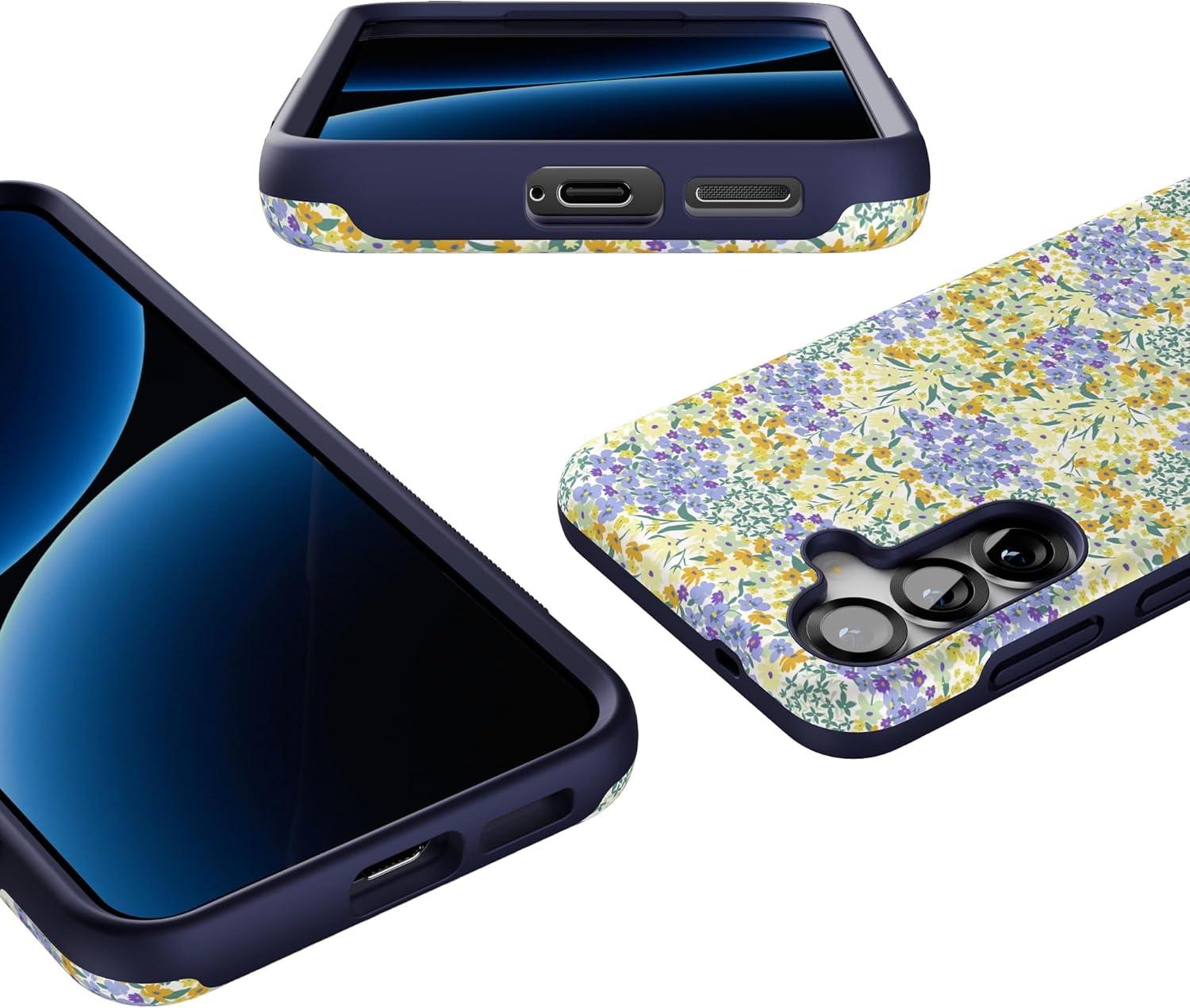 imageCasely Galaxy S25 Case  Hanging Around  Potted Plants Floral  Bold Protective Design  Compatible with MagSafeDream Garden  Cottagecore