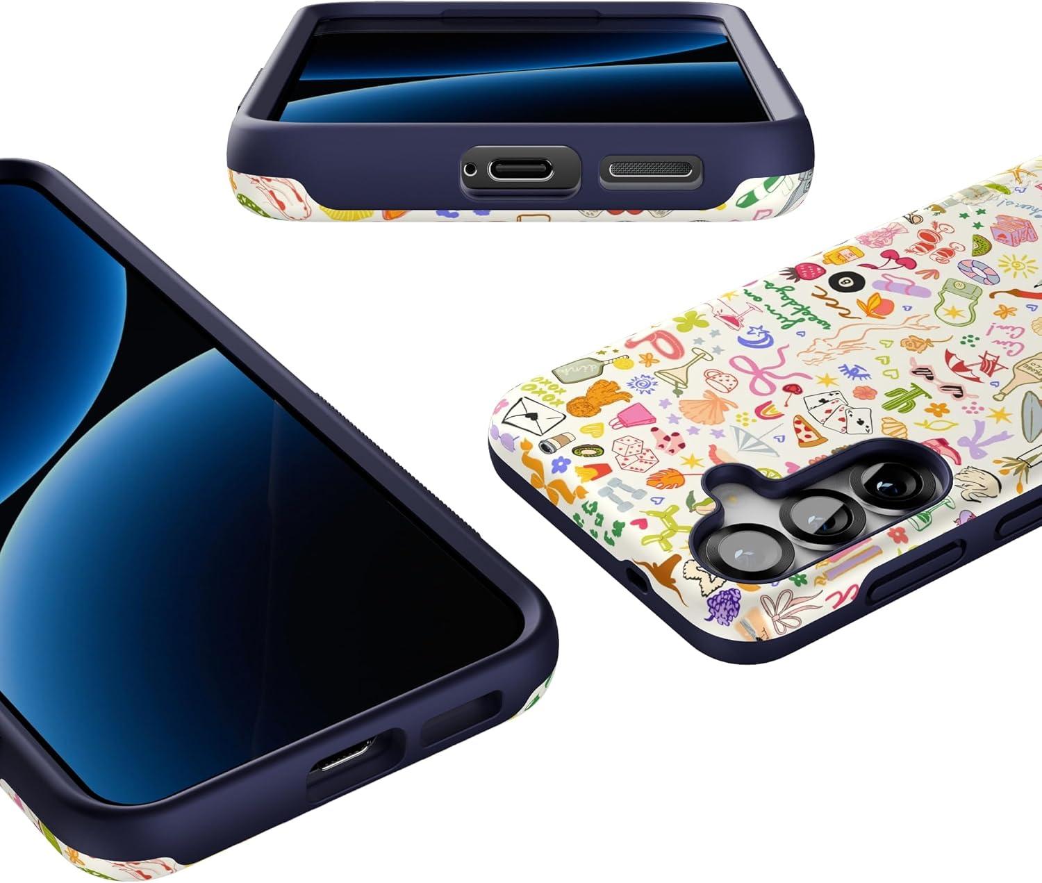 imageCasely Galaxy S25 Plus Case Lucky You Shamrock Bold Protective Design Compatible with MagSafeAll the Fun Things Fun on Weekdays