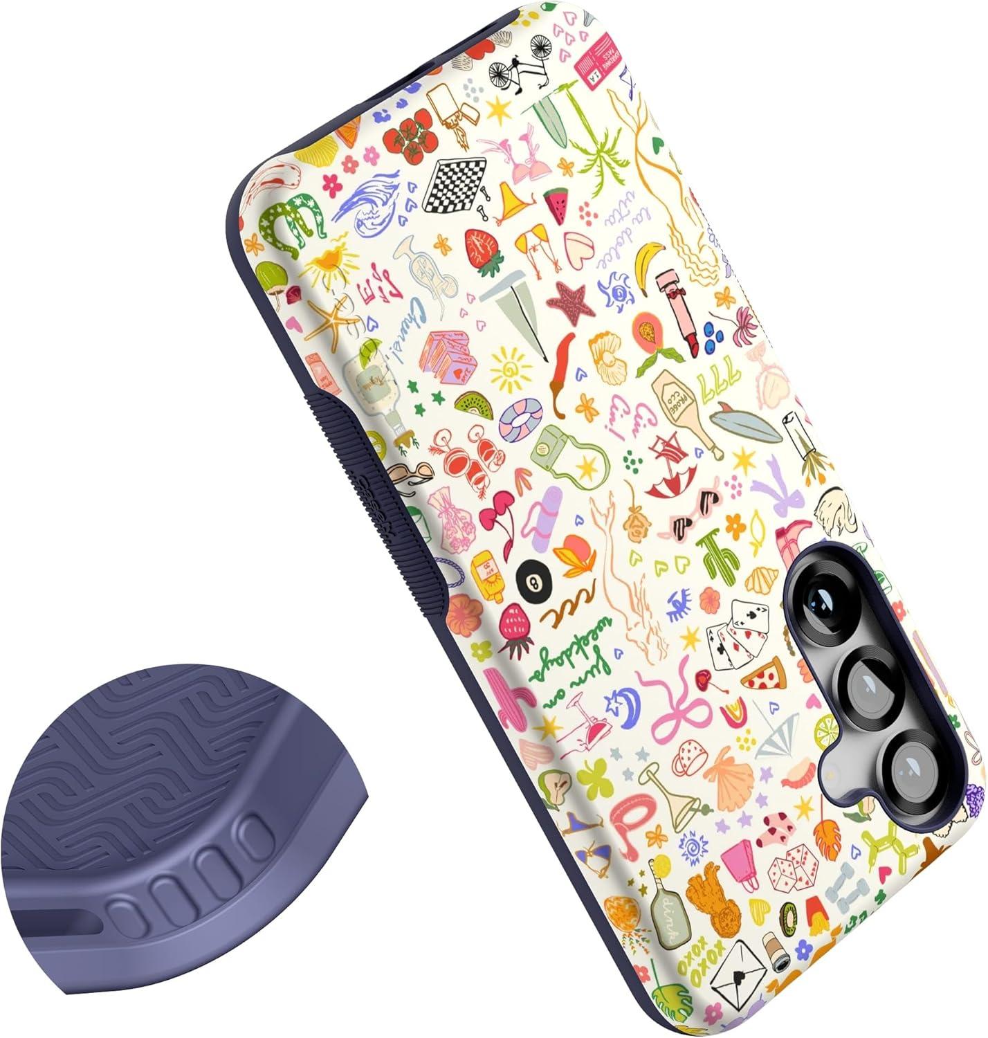 imageCasely Galaxy S25 Plus Case Lucky You Shamrock Bold Protective Design Compatible with MagSafeAll the Fun Things Fun on Weekdays