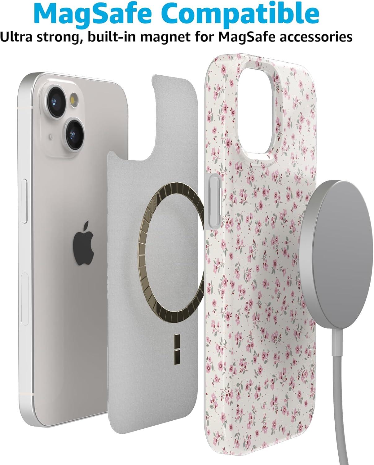 imageCasely iPhone 15 Plus Case  Monets Morning  The Met Museum  Compatible with MagSafe  Classic Ultra Slim DesignCottage Charm  Cottagecore