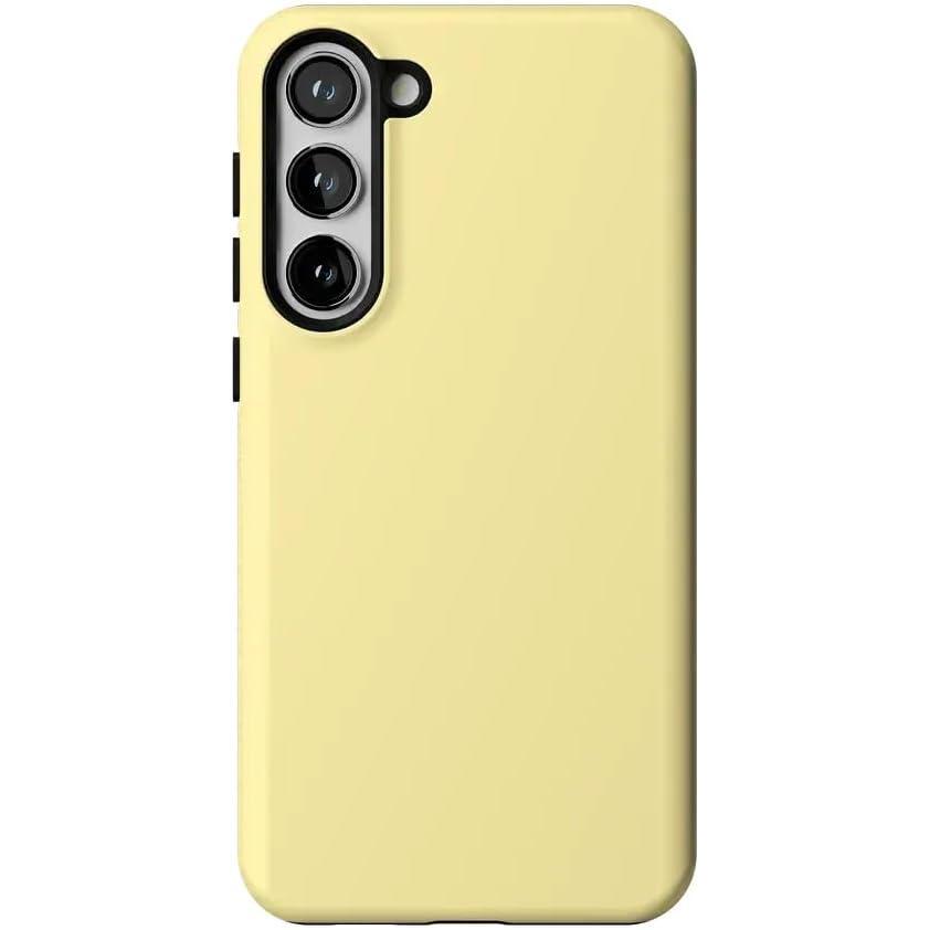 imageCasely Galaxy S23 Plus Case  Cherry on Top  Red Cherries  Essential Slim DualLayer Protective DesignButter Me Up  Butter Yellow