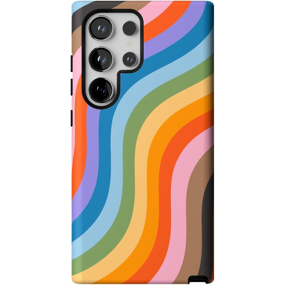 imageCasely Galaxy S24 Ultra Case  Thats Amore  Valentines  Essential Slim DualLayer Protective DesignLove for All  Rainbow Pride