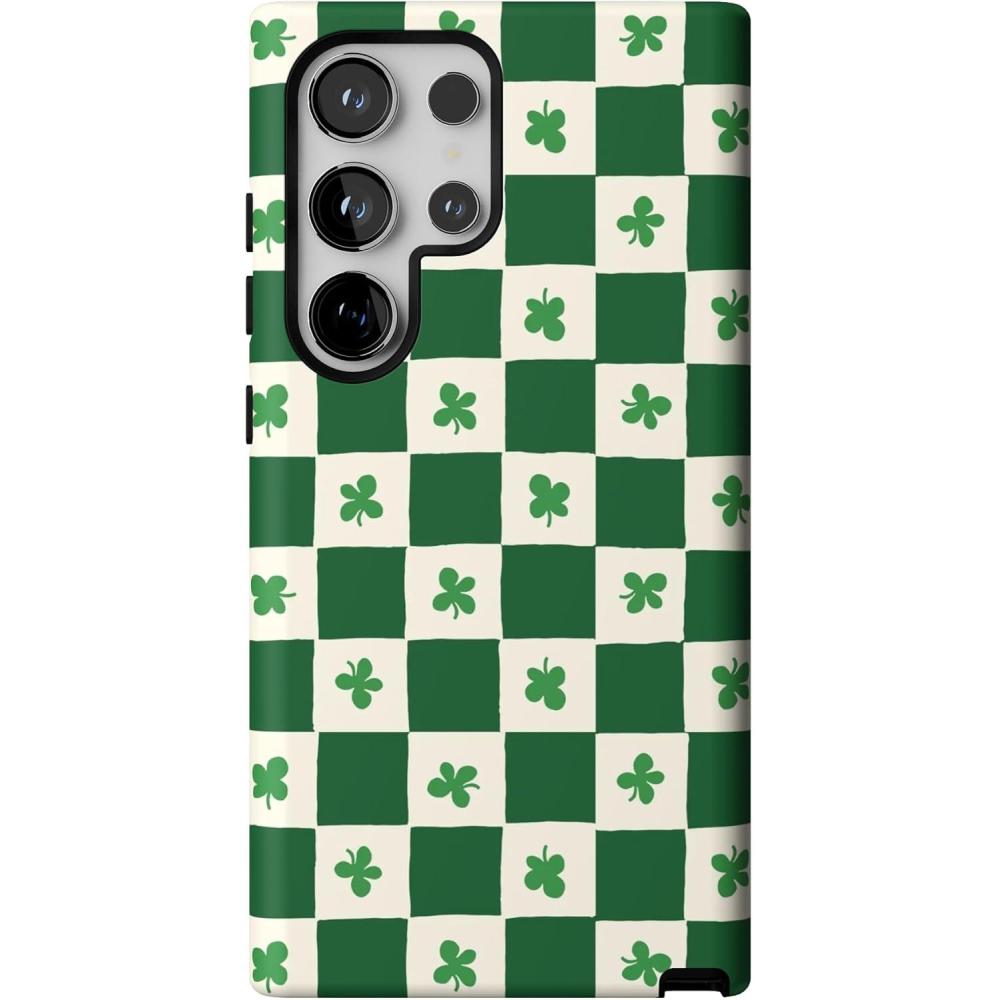 imageCasely Galaxy S24 Ultra Case  Thats Amore  Valentines  Essential Slim DualLayer Protective DesignLucky You  Shamrock