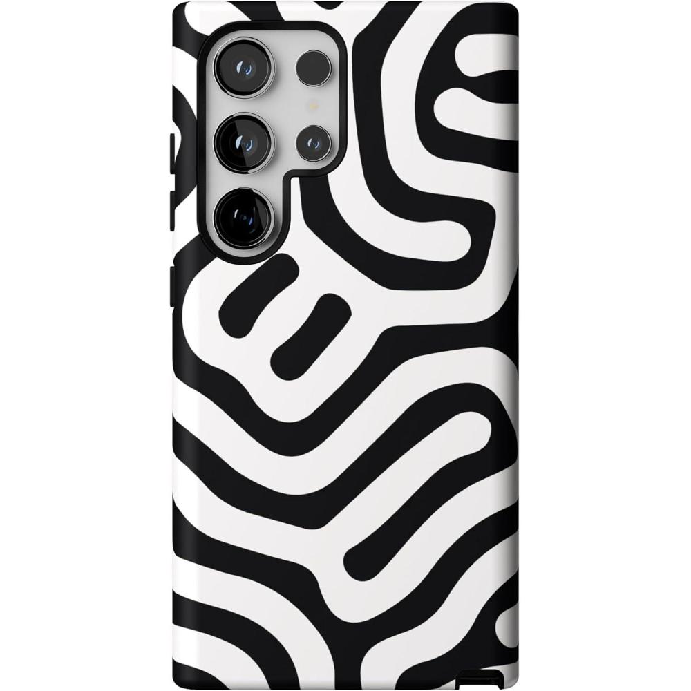 imageCasely Galaxy S24 Ultra Case  Thats Amore  Valentines  Essential Slim DualLayer Protective DesignMaze  High Contrast Design