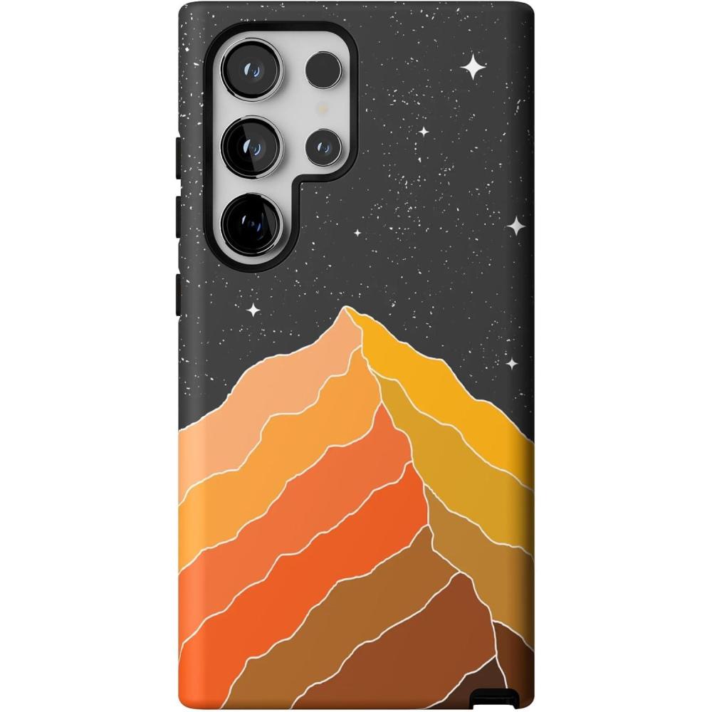 imageCasely Galaxy S24 Ultra Case  Thats Amore  Valentines  Essential Slim DualLayer Protective DesignNight Skies  Mountain Starlight