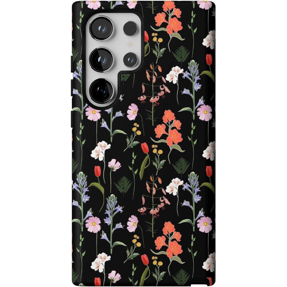 imageCasely Galaxy S24 Ultra Case  Thats Amore  Valentines  Essential Slim DualLayer Protective DesignSecret Garden  Mixed Floral