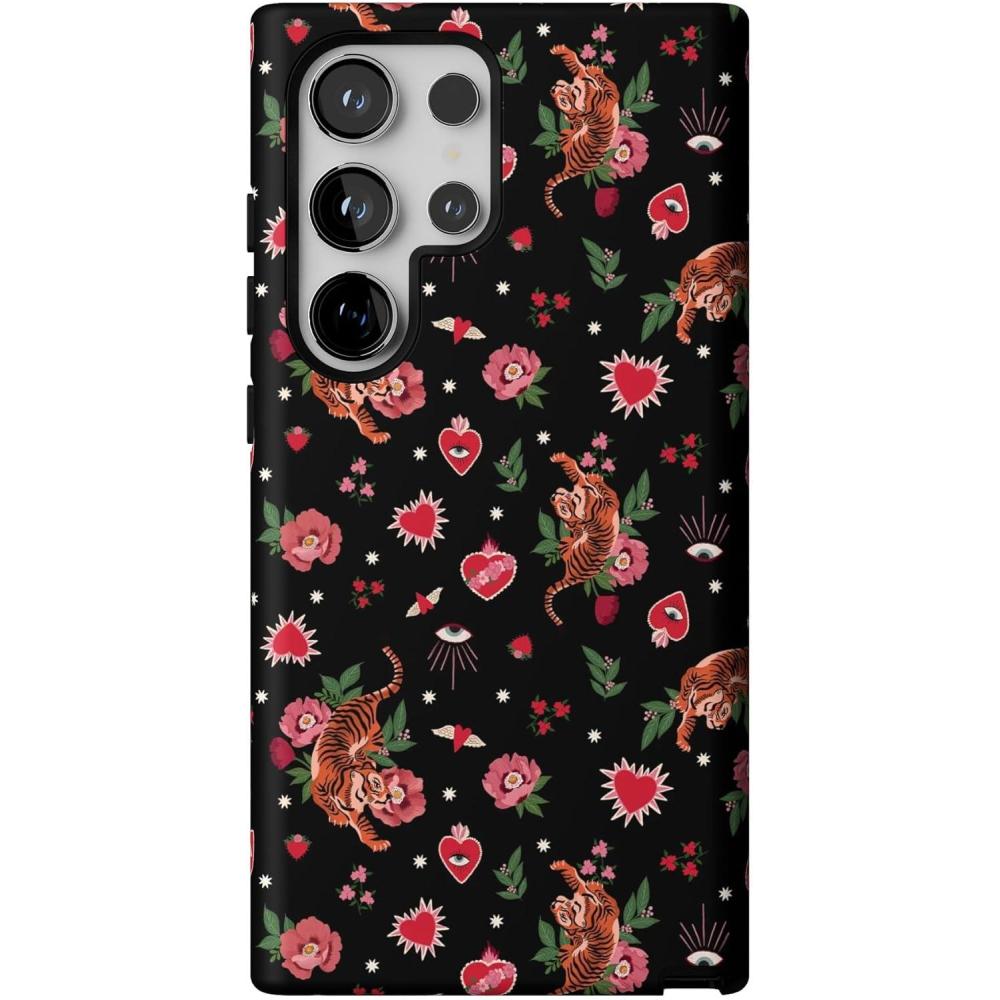 imageCasely Galaxy S24 Ultra Case  Thats Amore  Valentines  Essential Slim DualLayer Protective DesignWild at Heart  Tiger