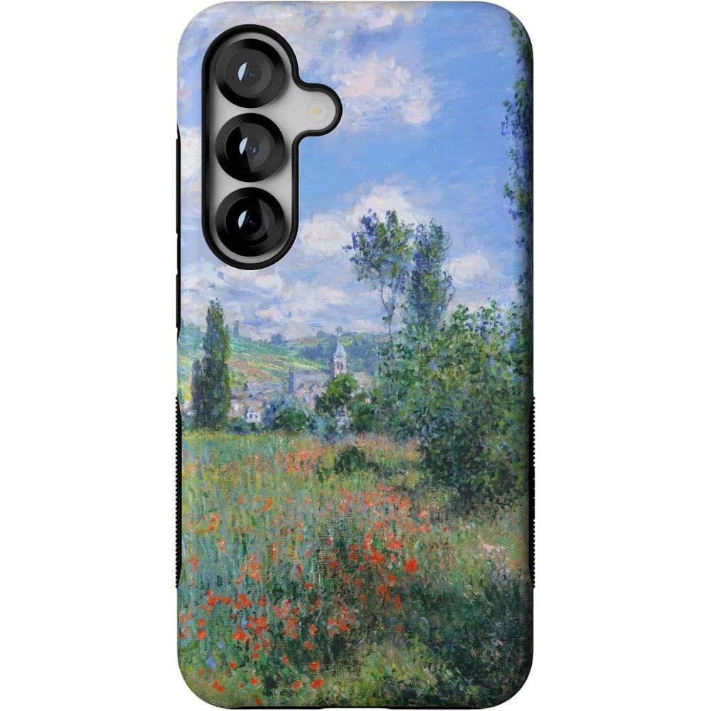imageCasely Galaxy S25 Case  Hanging Around  Potted Plants Floral  Bold Protective Design  Compatible with MagSafeMonets View  The Met Museum
