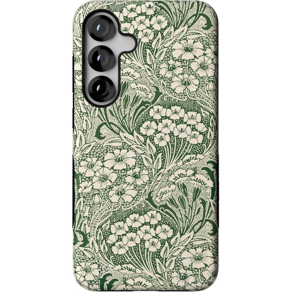 imageCasely Galaxy S25 Case  Hanging Around  Potted Plants Floral  Bold Protective Design  Compatible with MagSafeMystic Meadow  Green Gardens