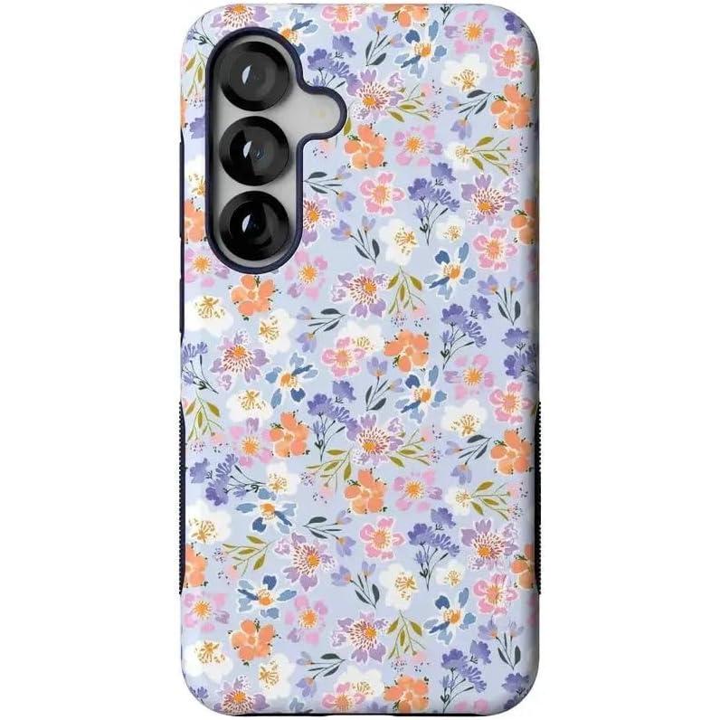imageCasely Galaxy S25 Case  Hanging Around  Potted Plants Floral  Bold Protective Design  Compatible with MagSafePoppy Meadows  Pastel Floral