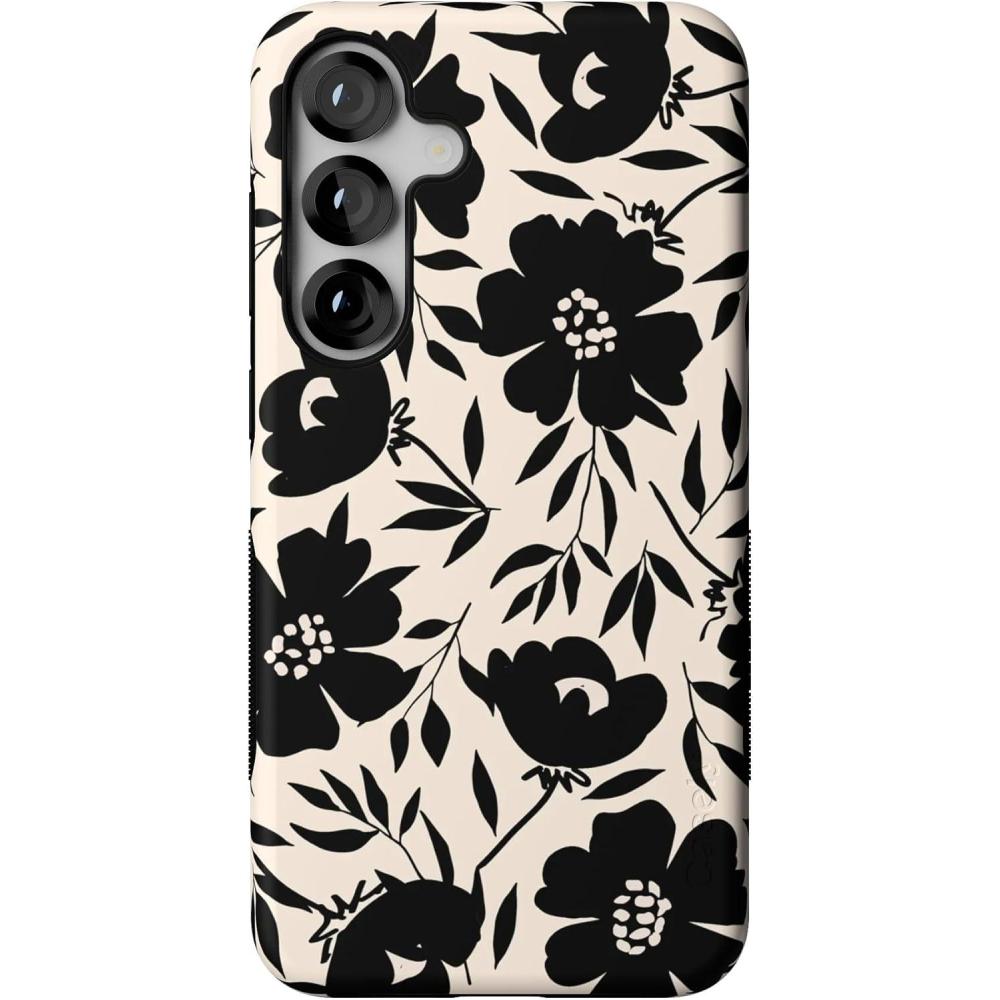 imageCasely Galaxy S25 Plus Case  Lucky You  Shamrock  Bold Protective Design  Compatible with MagSafeDark Fantasy  Contrast Floral