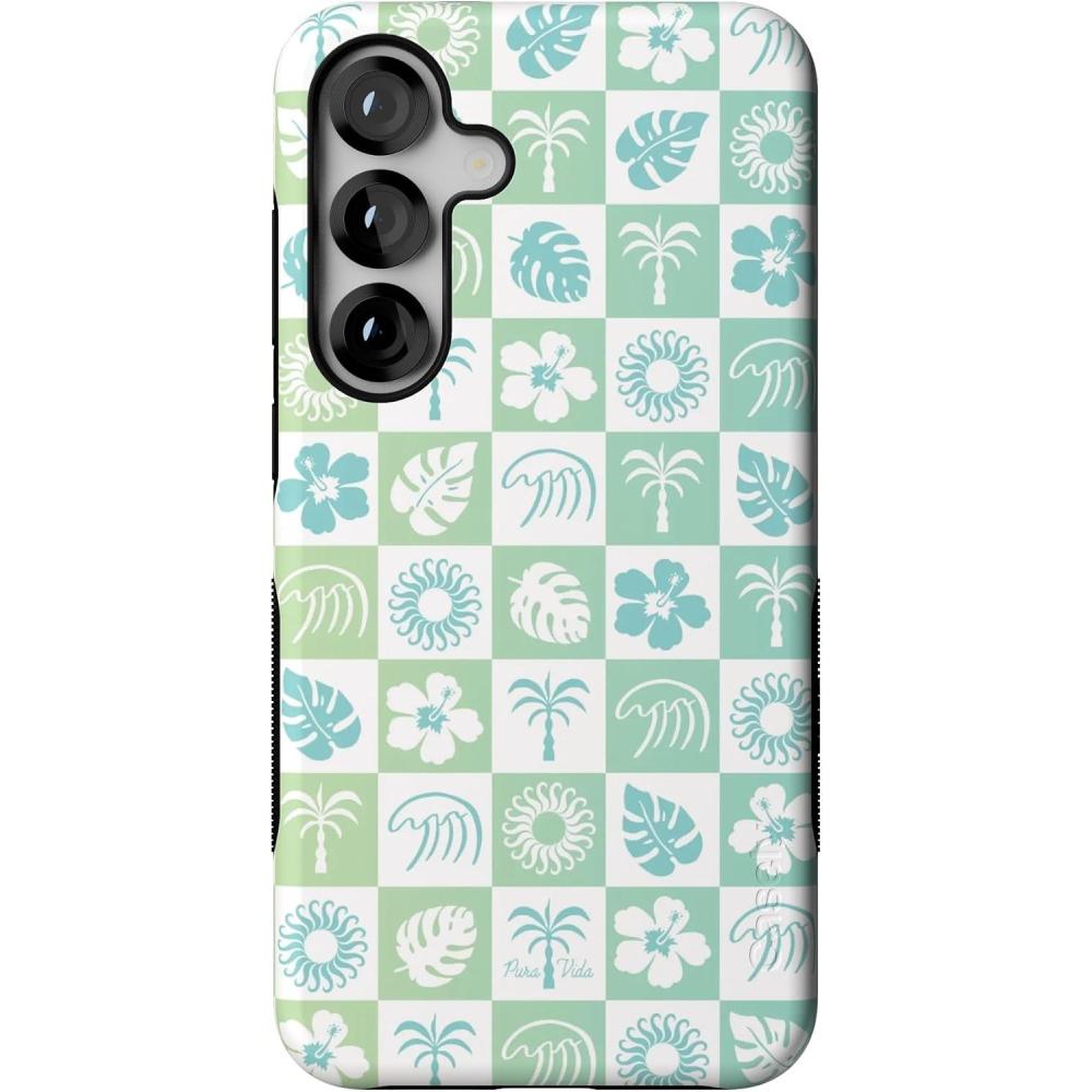 imageCasely Galaxy S25 Plus Case  Lucky You  Shamrock  Bold Protective Design  Compatible with MagSafePura Vida  Coastal Checkers