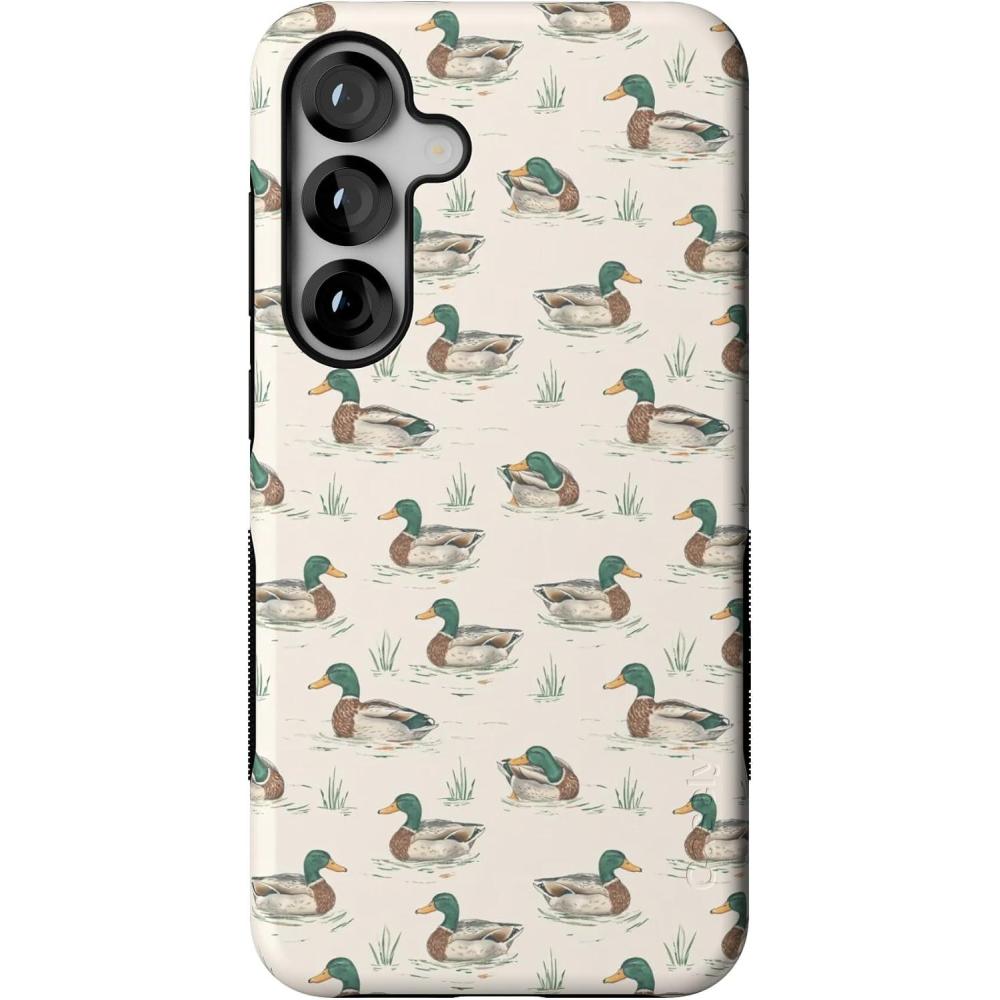imageCasely Galaxy S25 Plus Case  Lucky You  Shamrock  Bold Protective Design  Compatible with MagSafeThe Boyfriend Collection  Mallard  Co